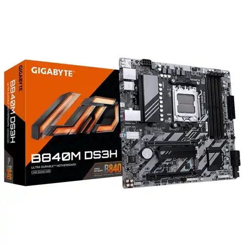 Matična ploča AM5 Gigabyte B840M  DS3H  DDR5 HDMI/DP/M.2