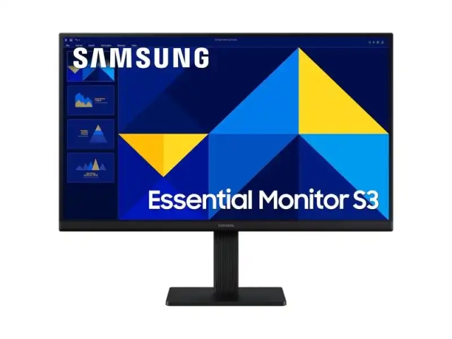 Monitor SAMSUNG LS24D300GAUXEN/IPS/1920x1080/100Hz/5 ms GtG/VGA HDMI/VESA/crna