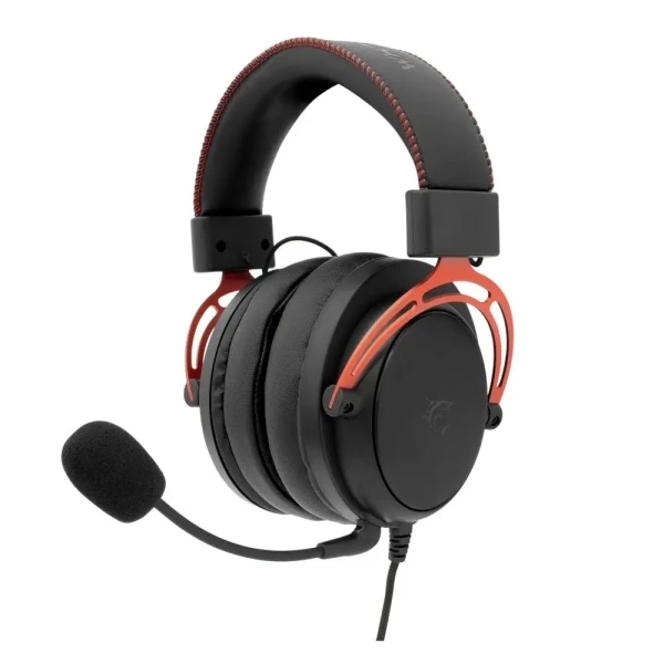 Slušalice sa mikrofonom White Shark GORILLA 53mm/Multiplatform/Crno crvena