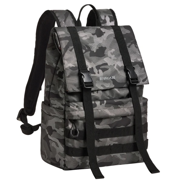 Torba za Laptop 15.6  Rivacase Sherwood Roltop 7621/siva camo