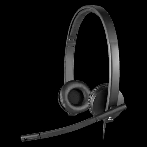 Slušalice sa mikrofonom Logitech H570e 981 000575, crne