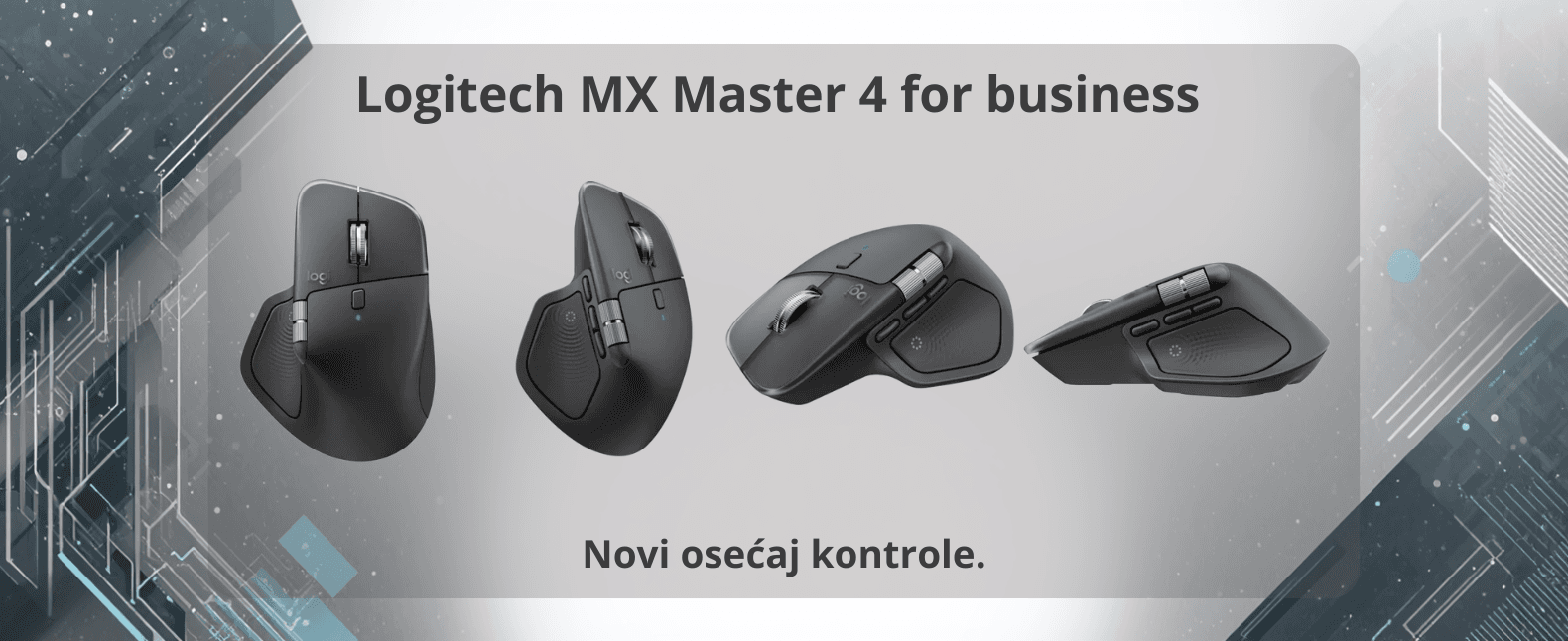 Logitech MX Master 4 for business graphite 8000 DPI